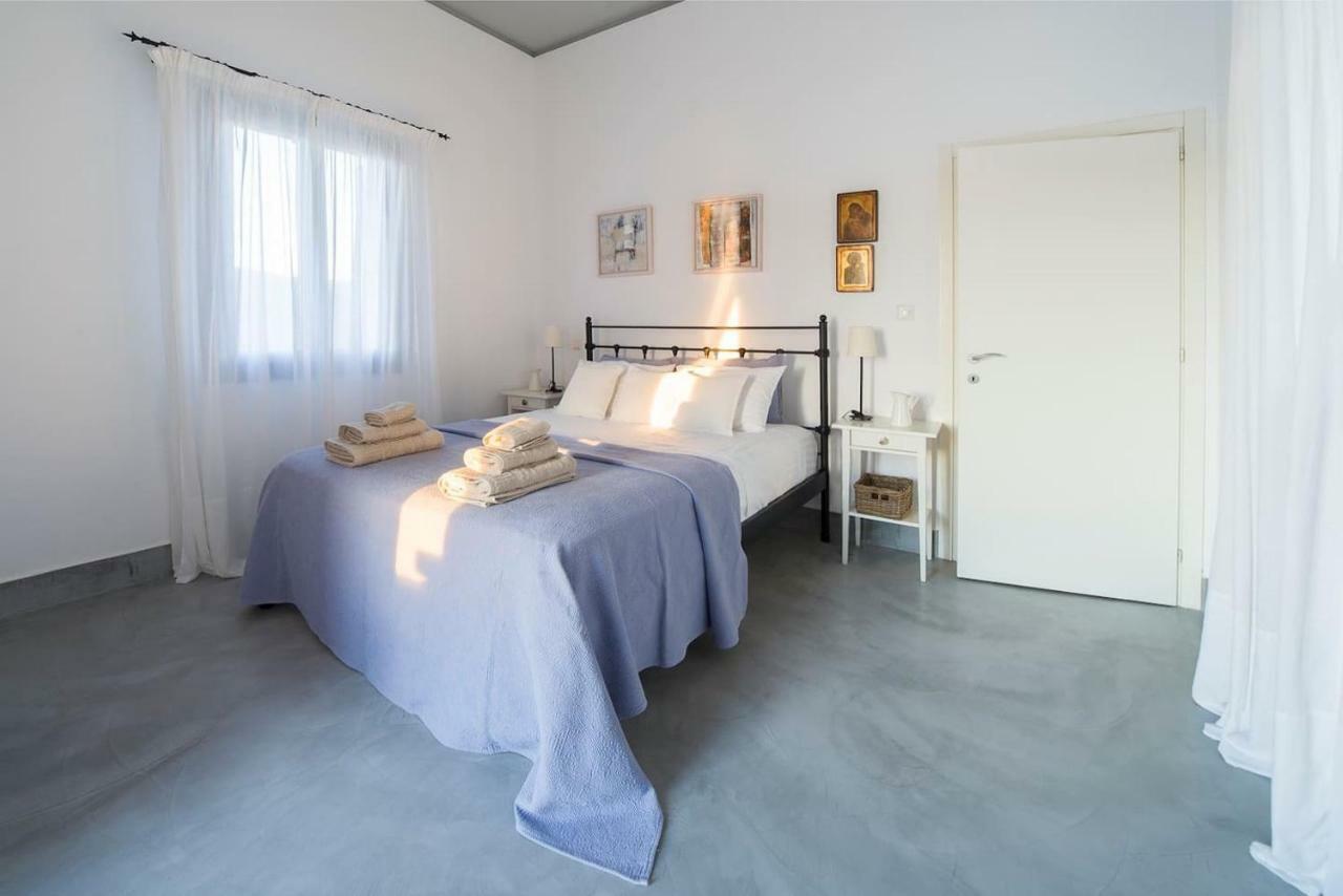Luxury Cycladic Villa-Enjoy Infinity Pool Sunsets Koundouros Esterno foto